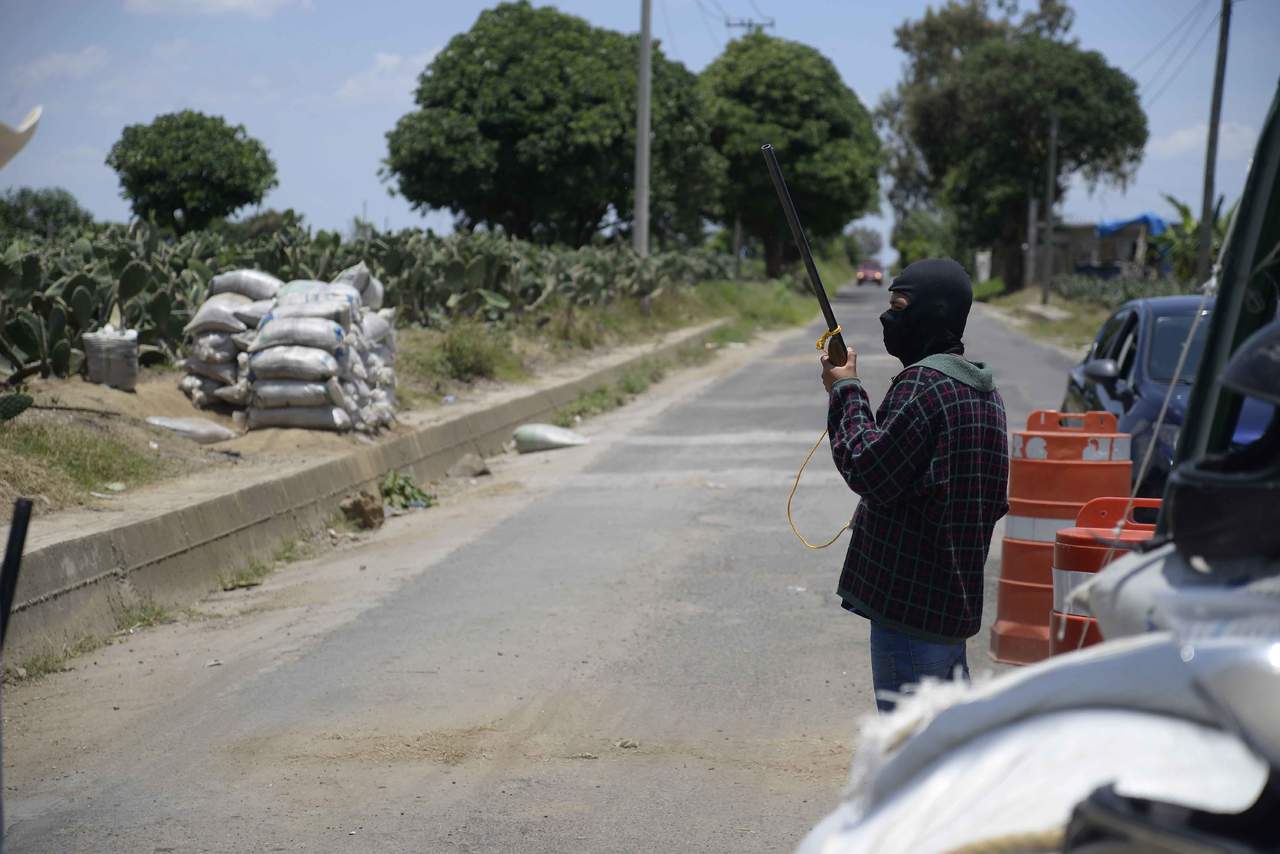 Habitantes de los altos de Morelos, conforman policías comunitarias y autodefensas. (ARCHIVO)