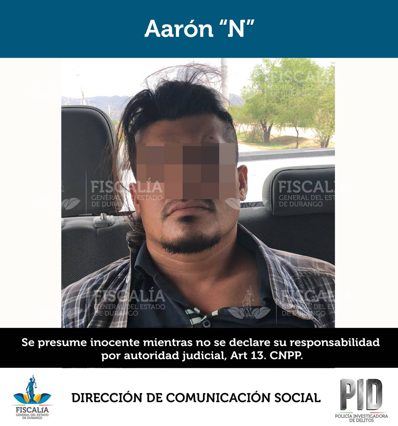 Detenido. Cometió 5  secuestros en los municipios de Mapimí, Tlahualilo y Gómez Palacio. (EL SIGLO DE TORREÓN)