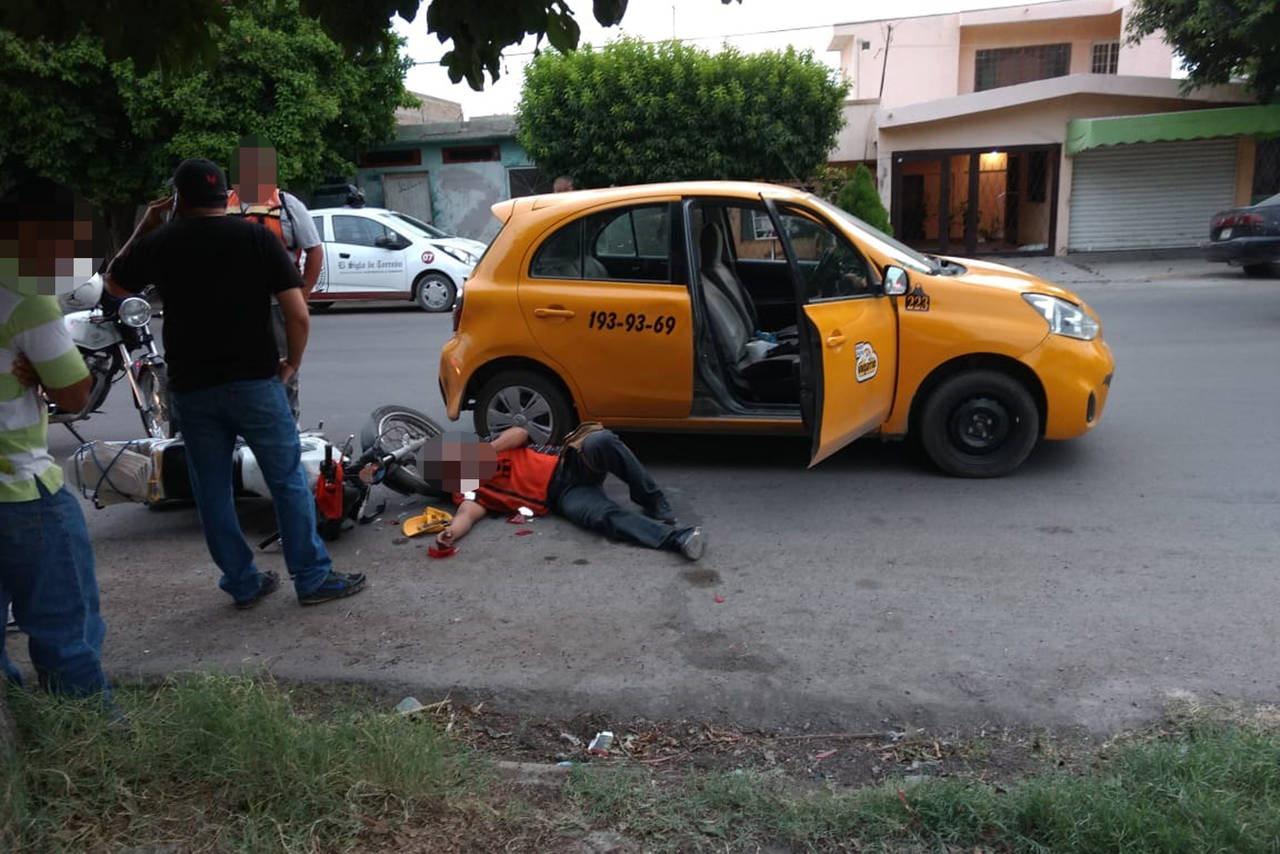 Motociclista Se Lesiona En Choque | El Siglo De Torreón