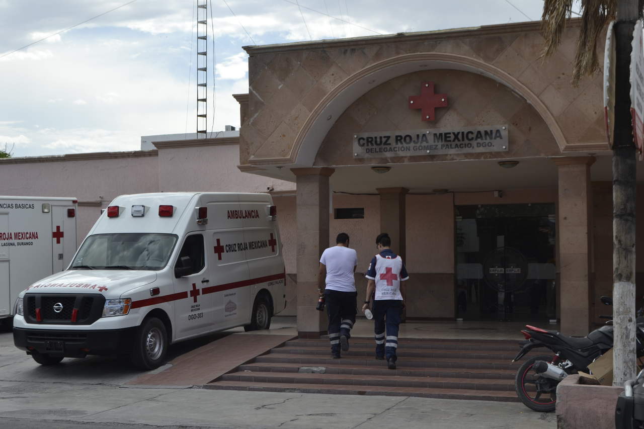 A fin de recaudar fondos, la Cruz Roja Mexicana delegación Gómez Palacio, realizará una actividad extraordinaria para su beneficio. (ARCHIVO)