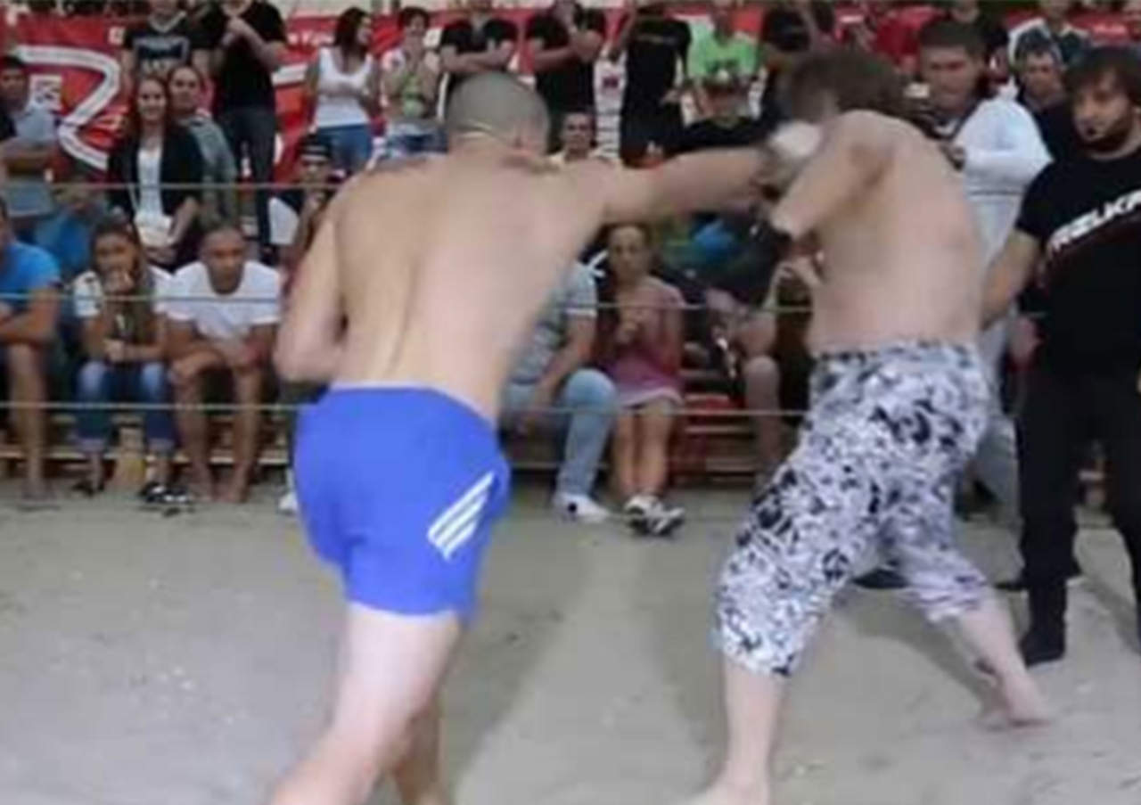 La atípica pelea entre un abogado y un boxeador amateur