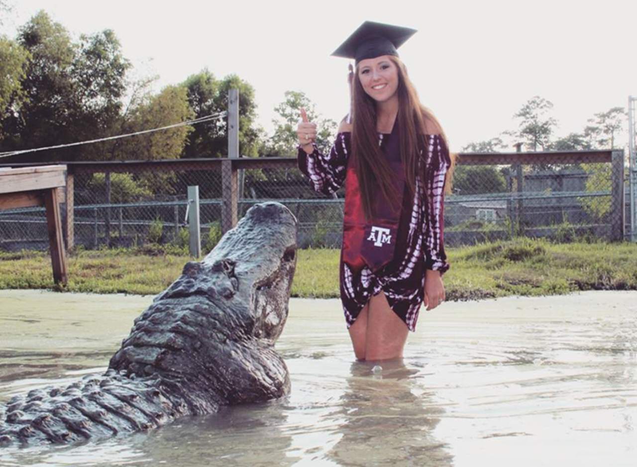 La graduada espera en un futuro trabajar en un zoológico. (INTERNET)