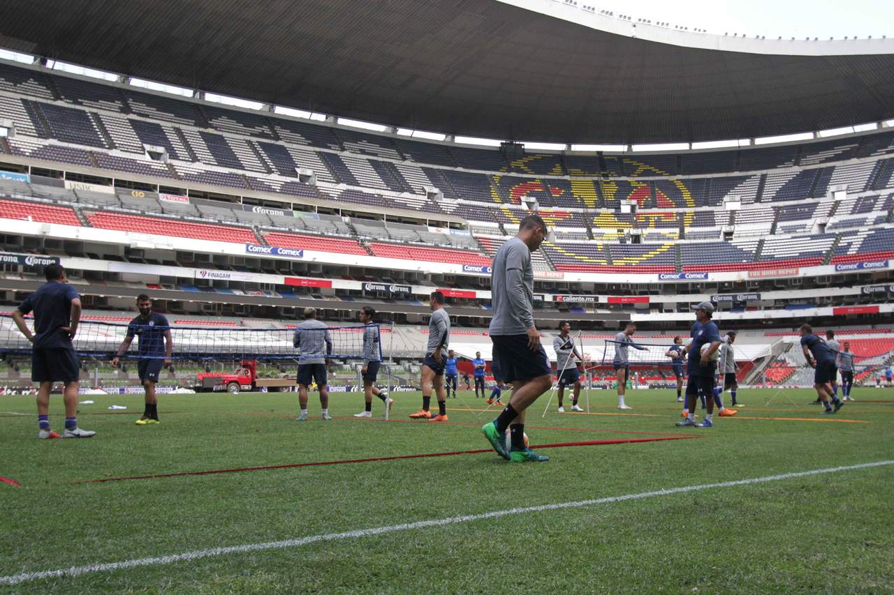El siguiente partido se jugará por la Copa MX entre los celestes y los rojinegros de Atlas en la cancha del Estadio Azteca. (ARCHIVO)
