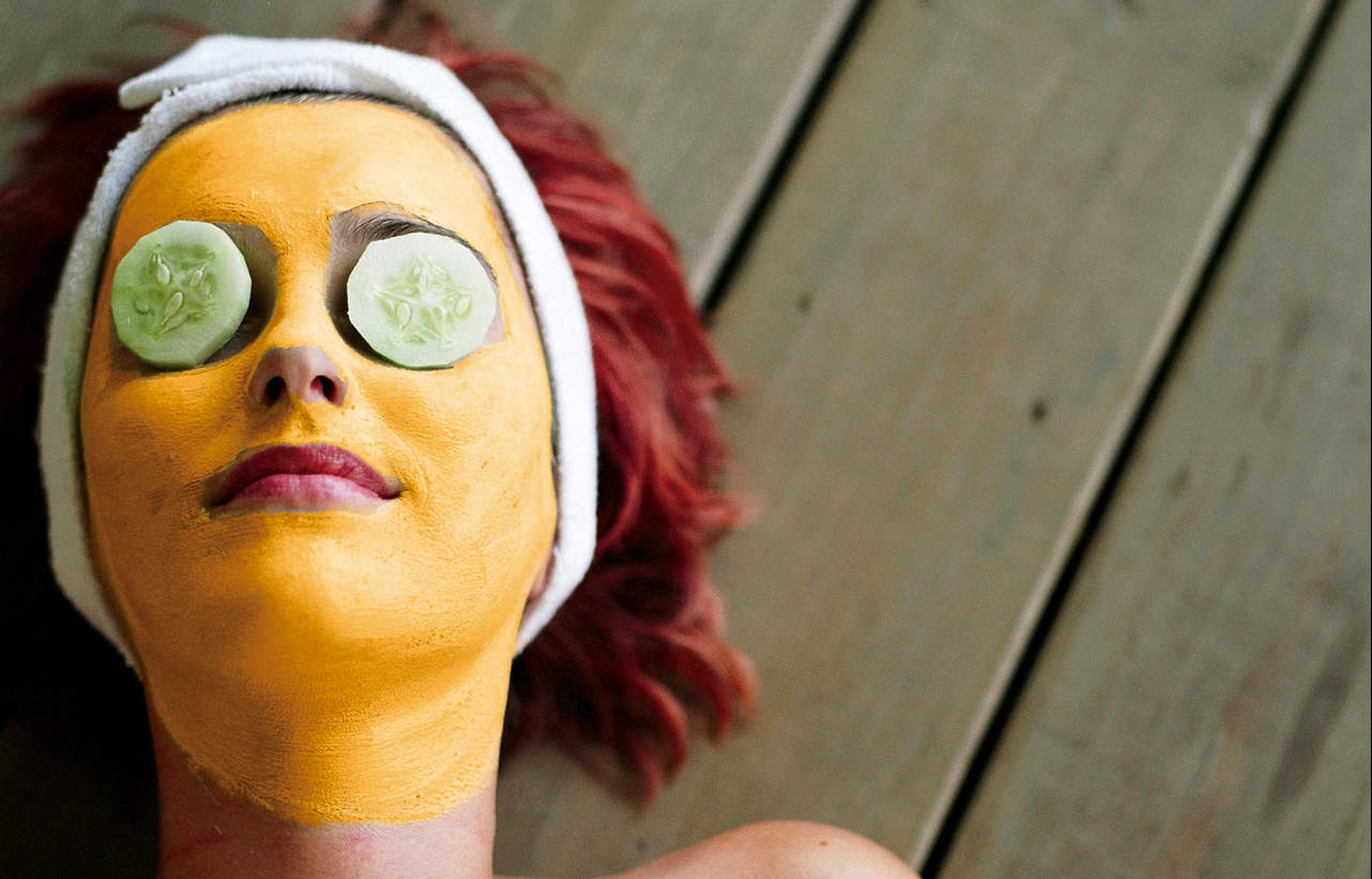 Máscara facial de cúrcuma. Foto: Organic Lifestyle Magazine