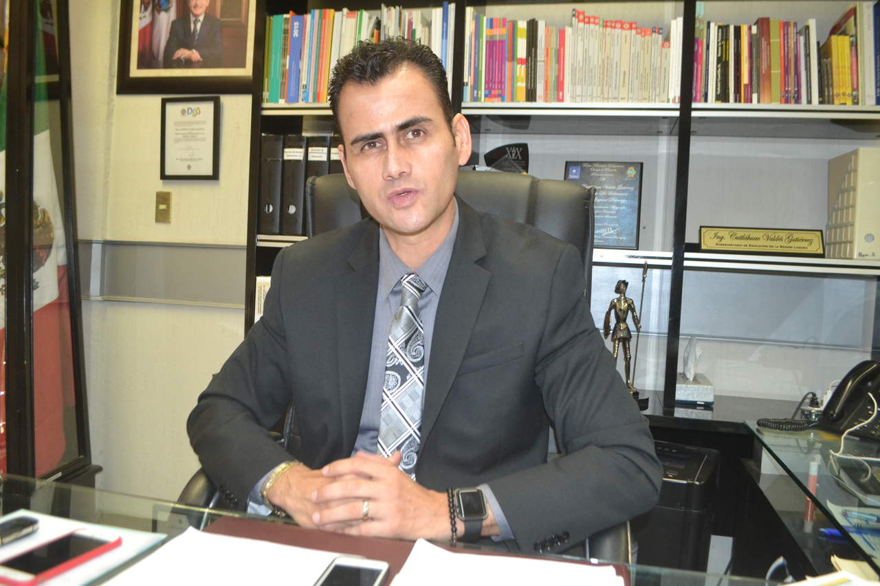El subsecretario de Educación en la región, Cuitláhuac Valdés Gutiérrez, señaló que se está revisando este tema de la asignación de plazas. (ARCHIVO) 