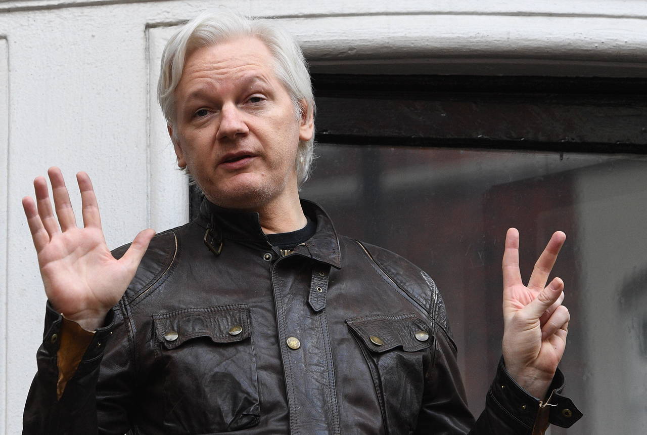 Comparecencia. Julian Assange condiciona protección a comparecencia en Senado de EUA. (EFE)