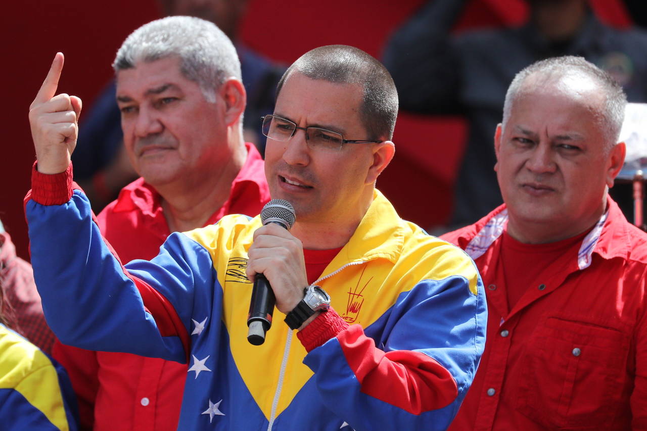 Petición. El canciller Jorge Arreaza, dijo que se solicitará a Colombia la extradición de 5 personas, implicadas en el ataque. (EFE)