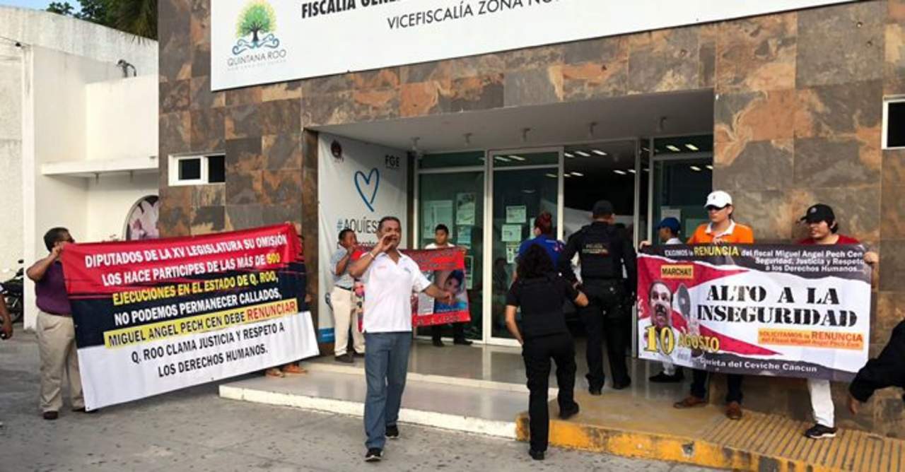 Exigen ciudadanos la destitución del fiscal general de Quintana Roo