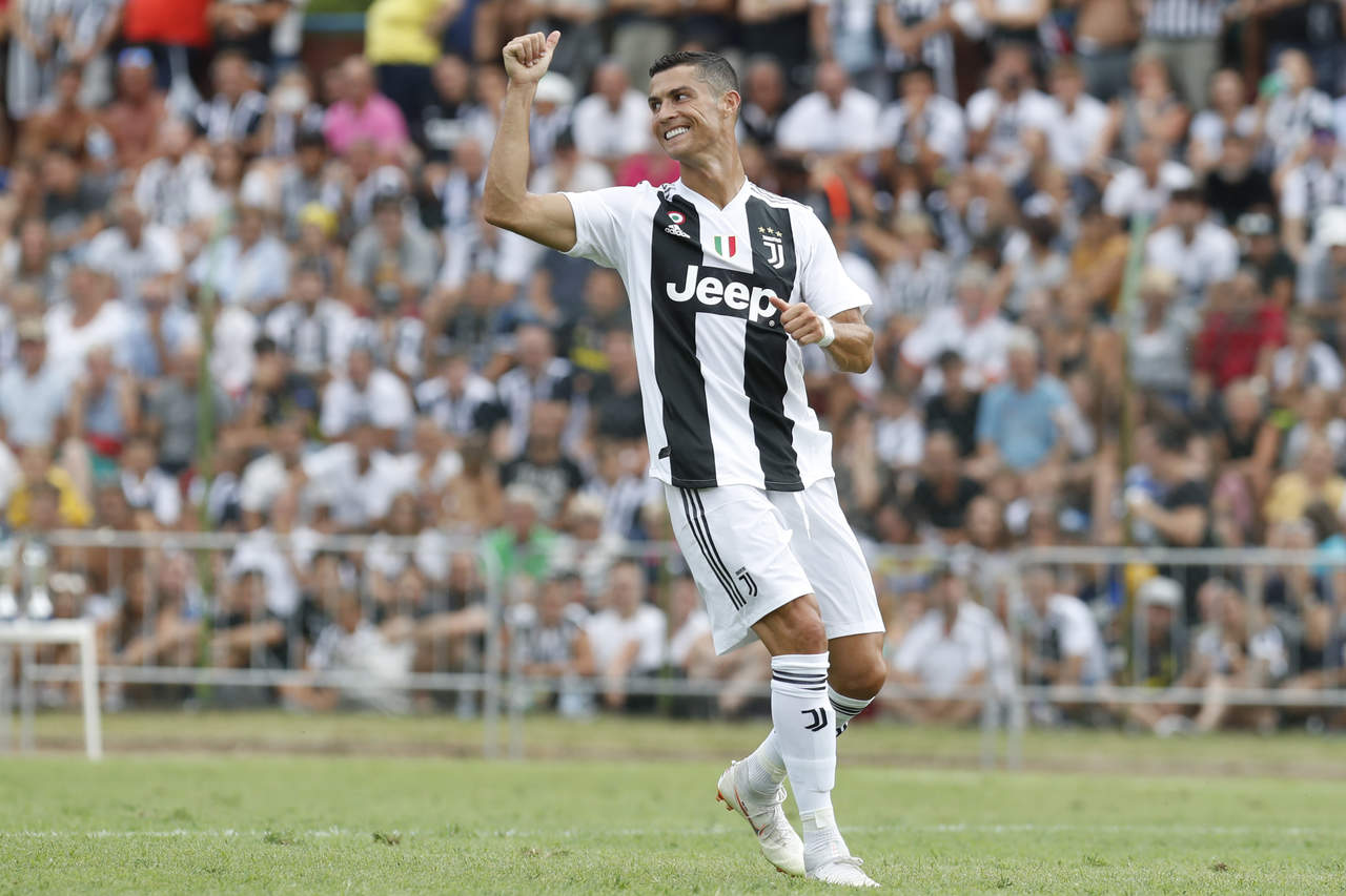 El jugador portugués colaboró con su primer gol en Italia para que la Juventus ganara 5-0 a su filial.