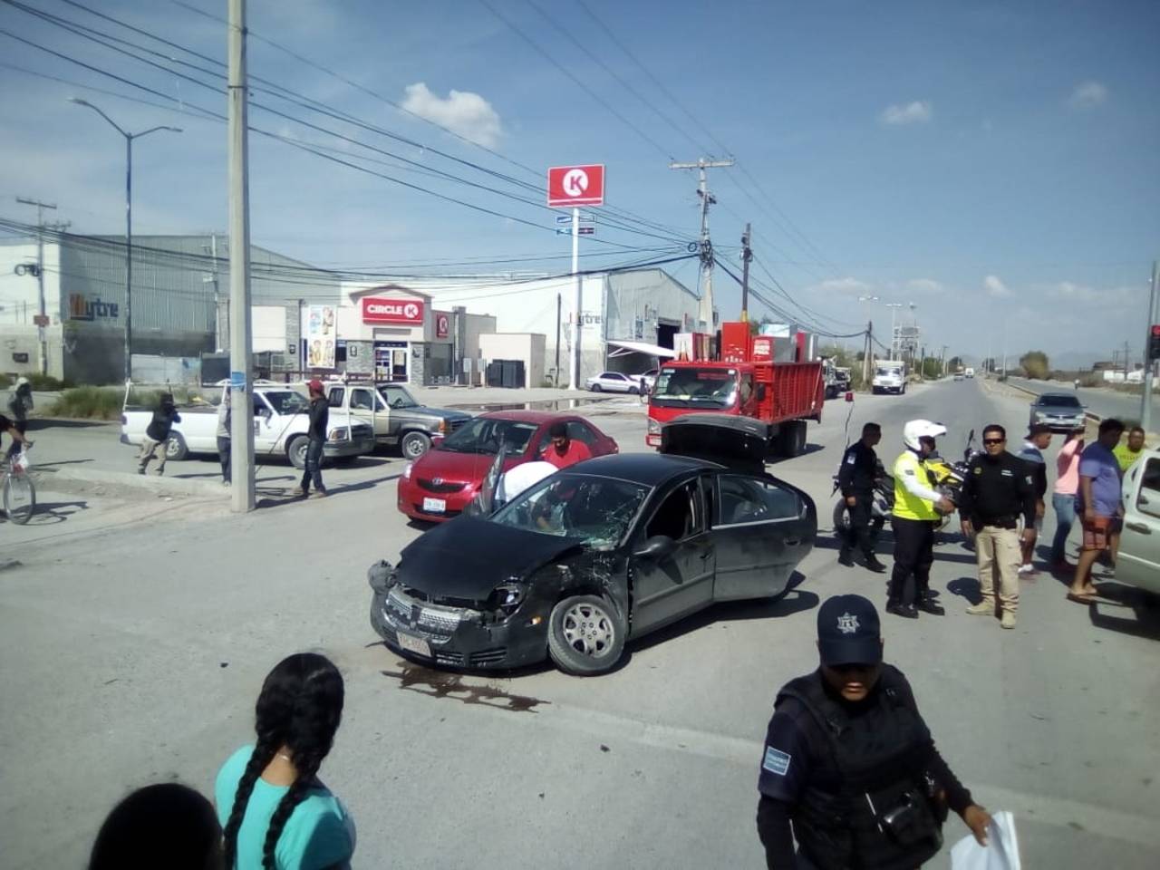 Accidente. Los daños materiales fueron de consideración según las autoridades. (EL SIGLO DE TORREÓN)