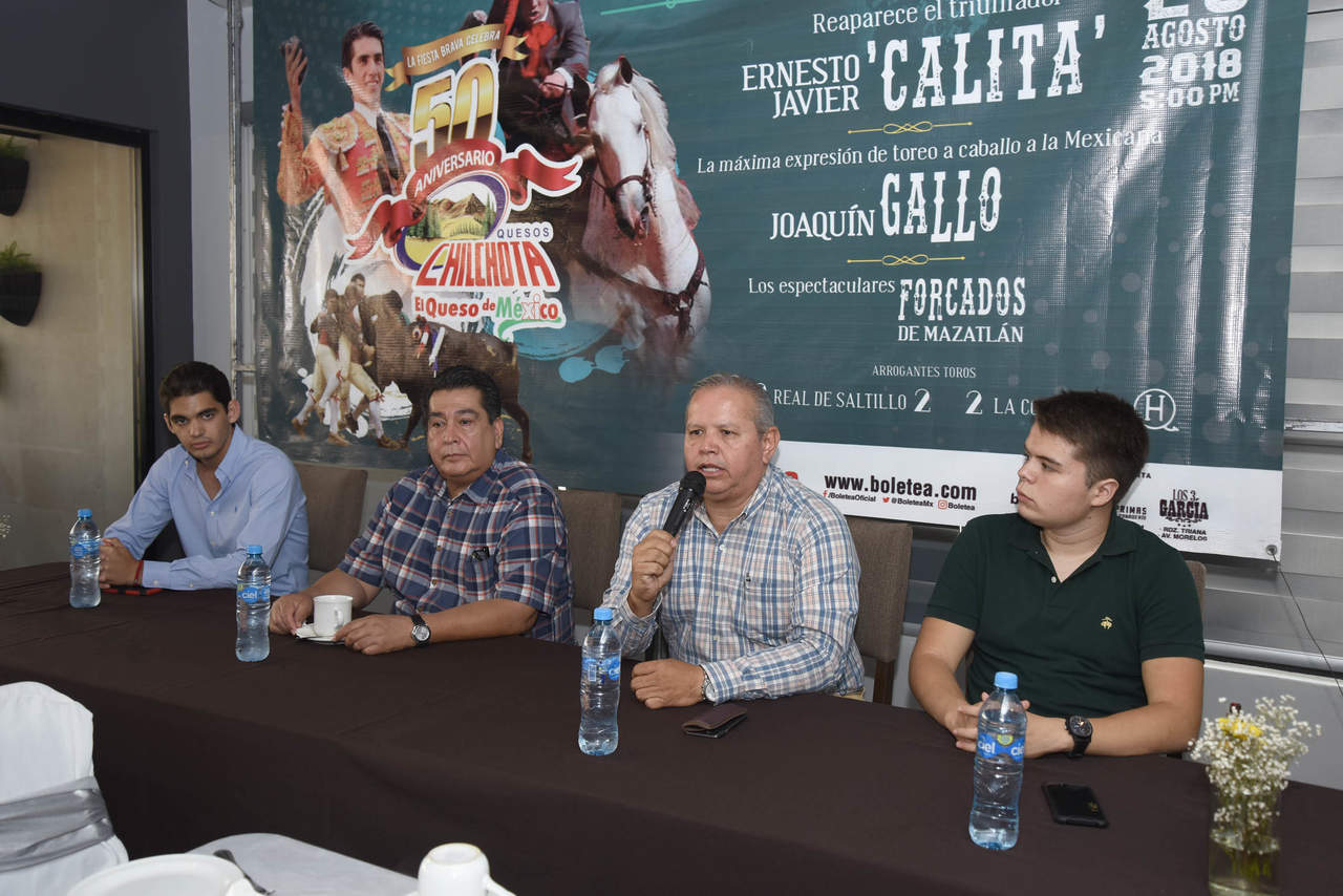 Les acompañará el valiente grupo de los Forcados de Mazatlán, considerado el mejor colectivo de este arte taurino en todo México. (EL SIGLO DE TORREÓN)
