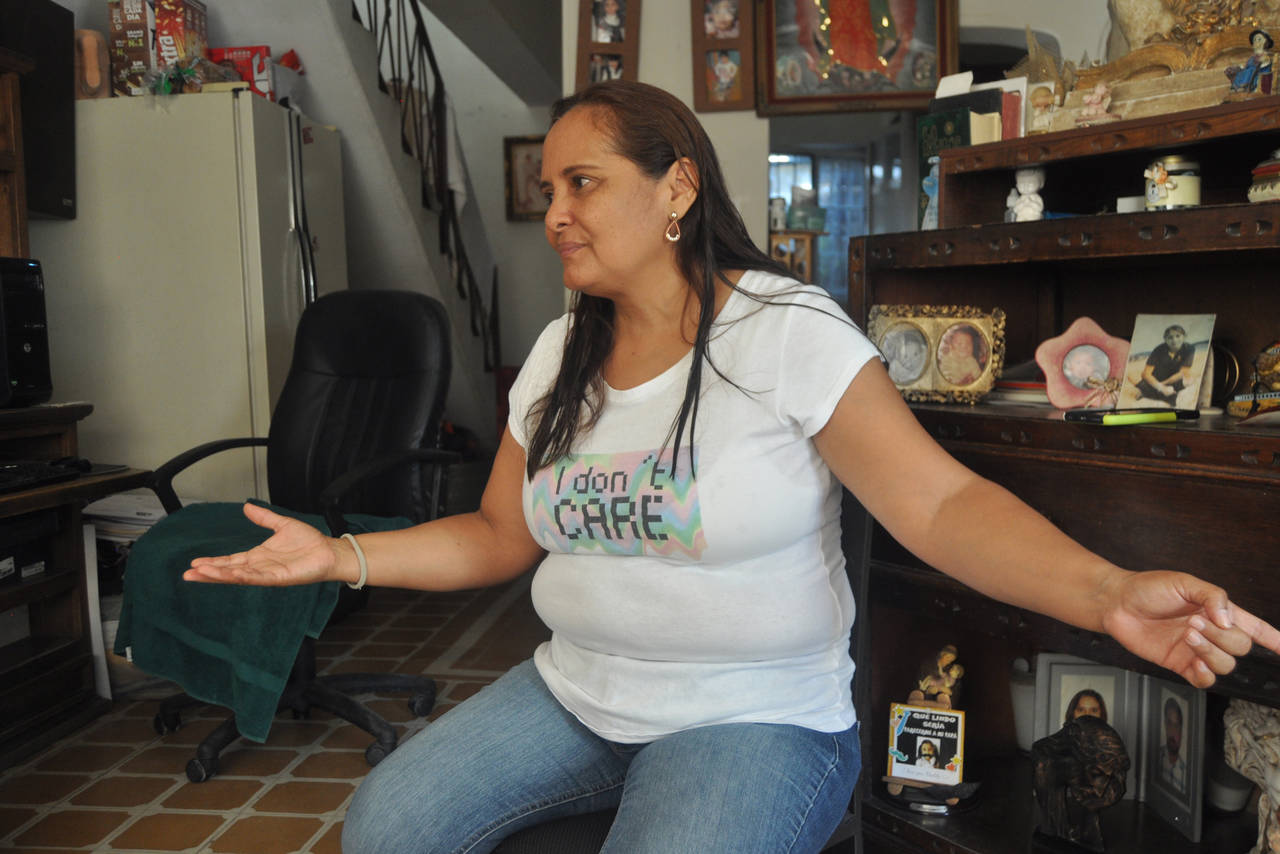 Enojo. Silvia Ortiz, vocera de Vida dijo que el cambio en la Comisión Estatal generó molestia. (GUADALUPE MIRANDA)