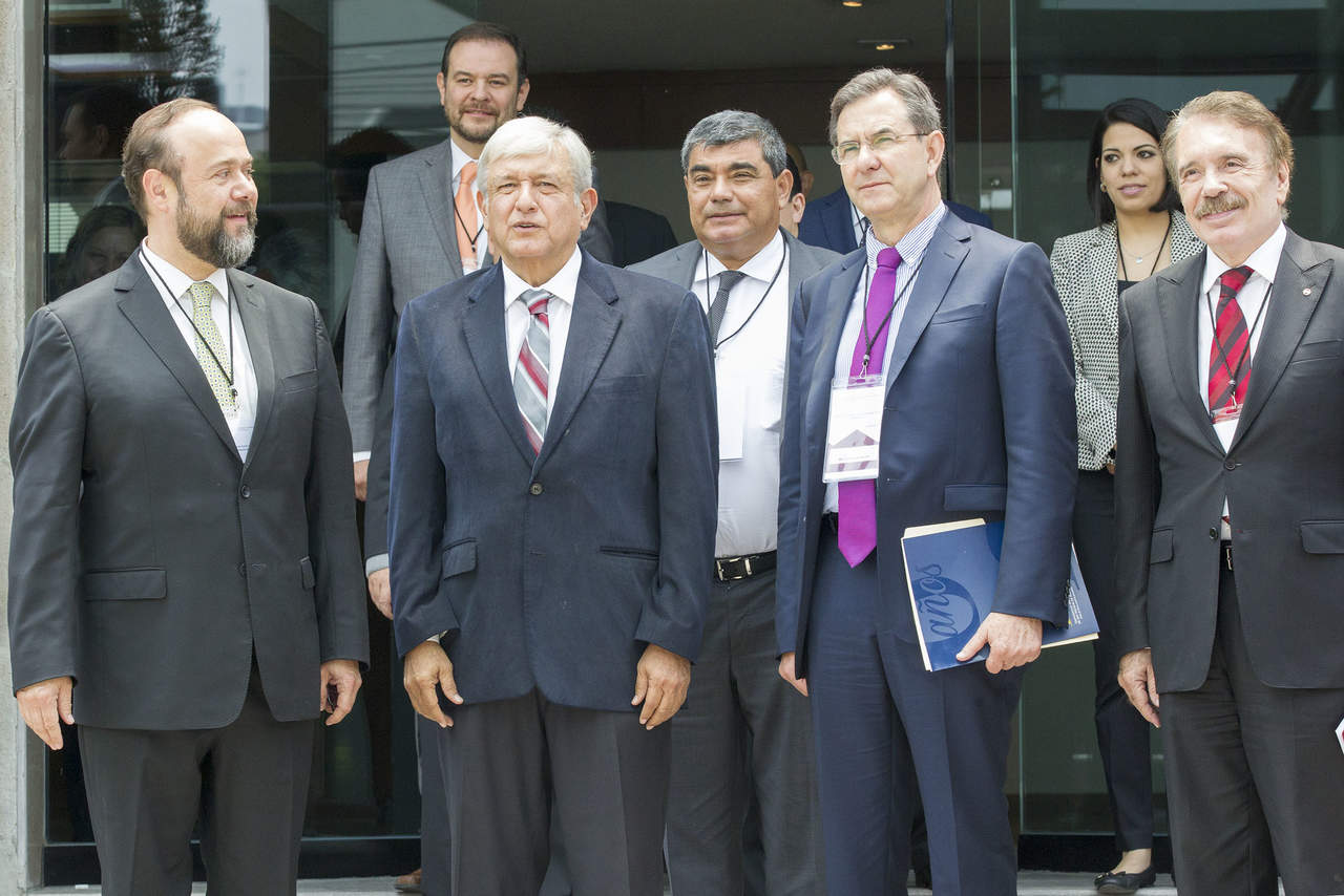 Aporte. López Obrador les dijo a los rectores que esperan que haya incremento en el presupuesto para la educación. (NOTIMEX)