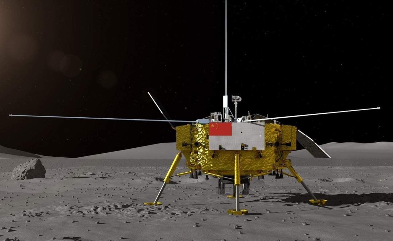 Se espera que alunice en la cuenca Aitken, en el polo sur lunar, para que desde allí el vehículo explorador comience a recorrer la cara no visible de nuestro satélite. (ESPECIAL)