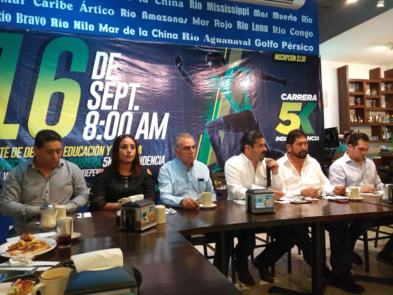 El Comité de Educación, Cultura y Deporte de Torreón dio a conocer los pormenores de la competencia en conferencia de prensa. El cupo será limitado a mil participantes. (EL SIGLO DE TORREÓN)
