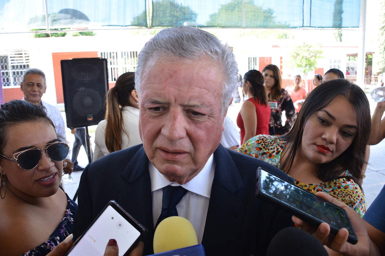 El alcalde fijó su postura acerca del tema de los 'Cinqueros' en Torreón. (FERNANDO COMPEÁN) 