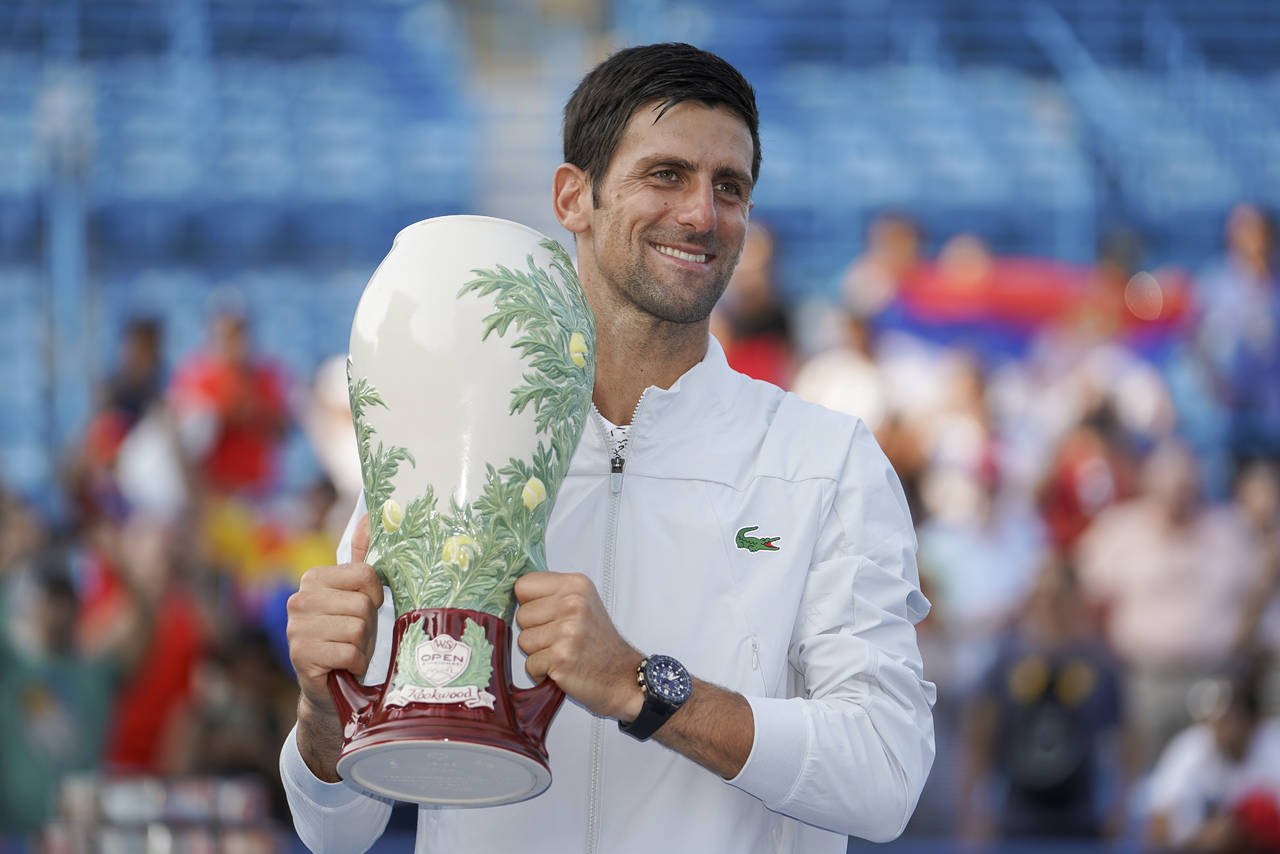 Novak Djokovic ganó el domingo el Masters de Cincinnati. Novak Djokovic, cerca del Top-5 en ránking ATP