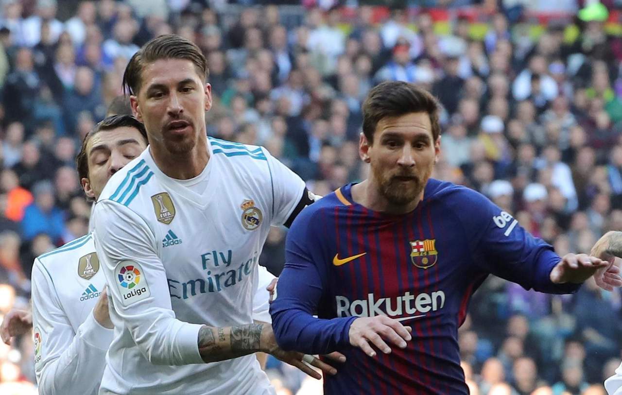 Ramos y Messi, en su calidad de capitanes, son algunos de los que se han pronunciado en contra de esta medida en LaLiga. (ARCHIVO)