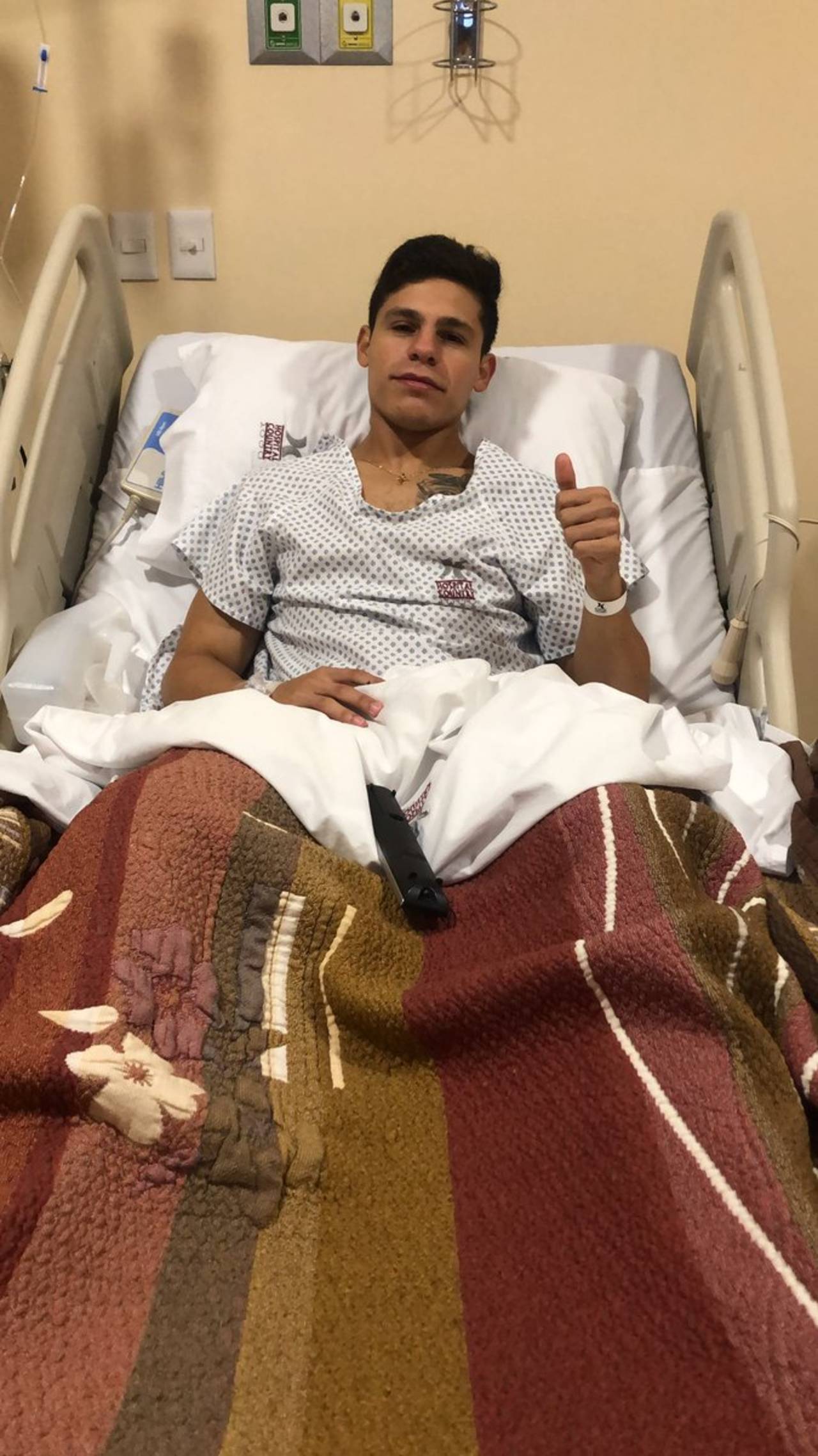 Alfonso González se rompió parcialmente el ligamento cruzado de la rodilla derecha en un juego de Copa; ayer fue operado con éxito. (Cortesía)