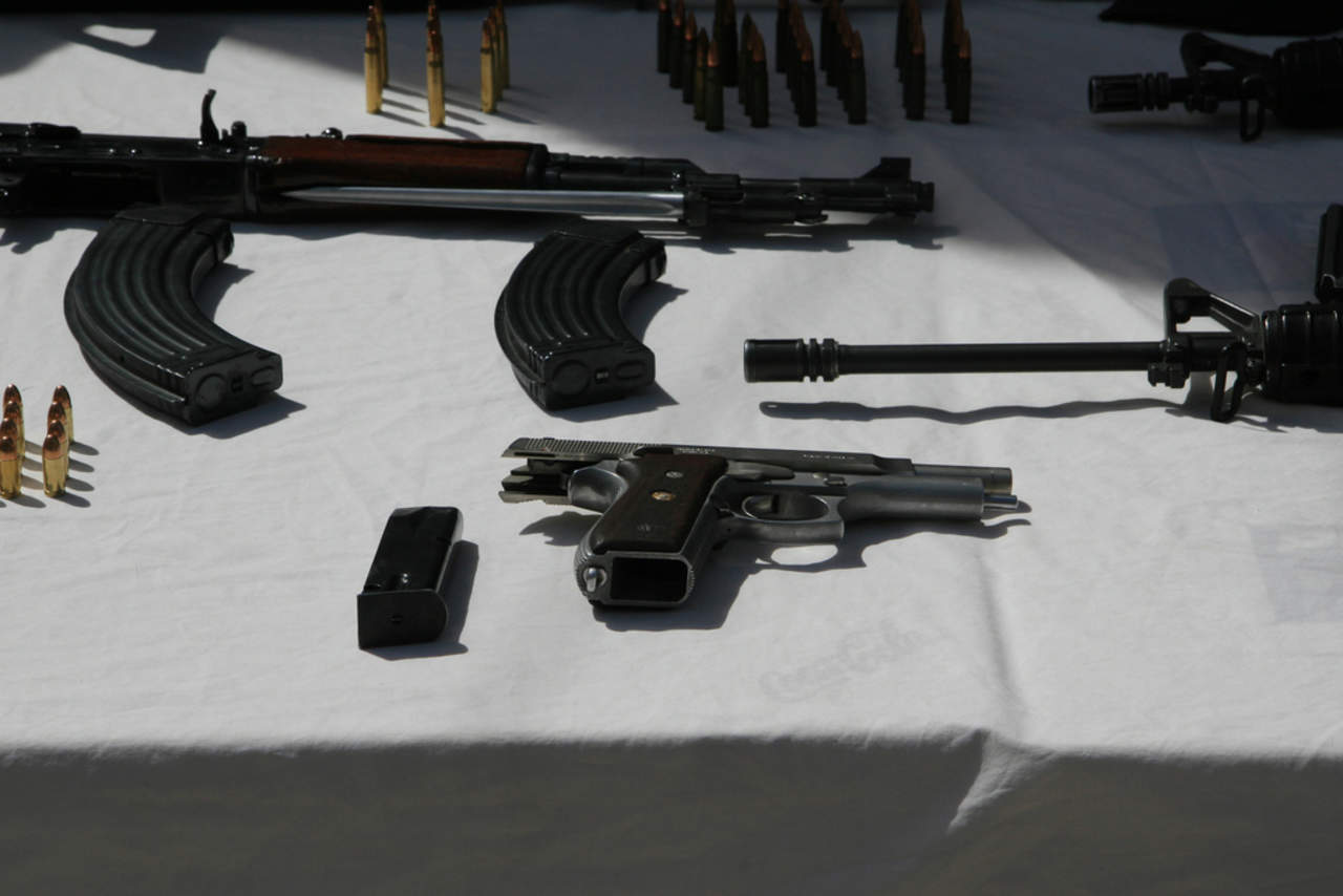 En Saltillo aseguraron armas y droga. (ARCHIVO) 