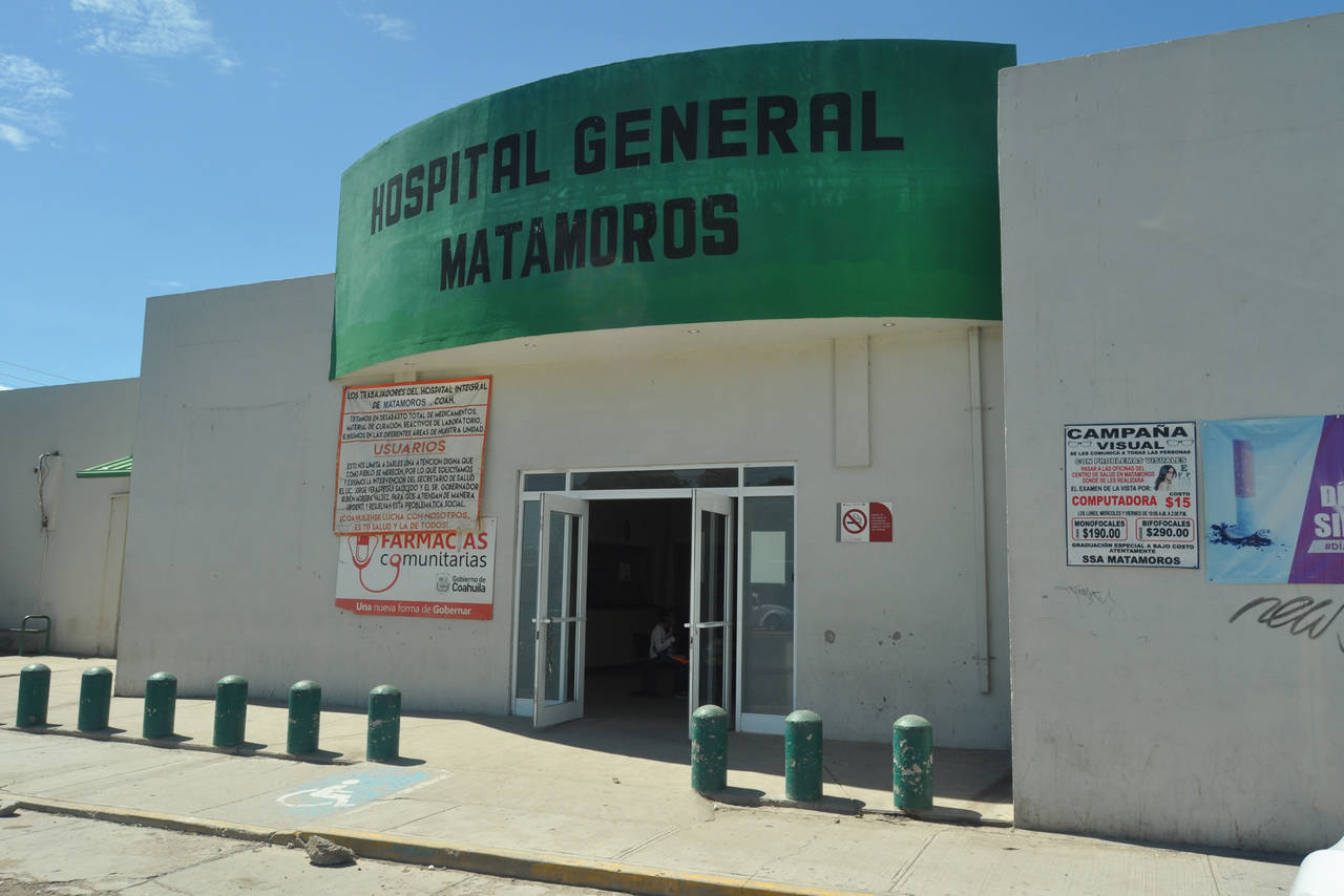 Coordinación. En el Hospital Integral de Matamoros se promoverán las acciones en contra del mosco transmisor. (EL SIGLO DE TORREÓN)