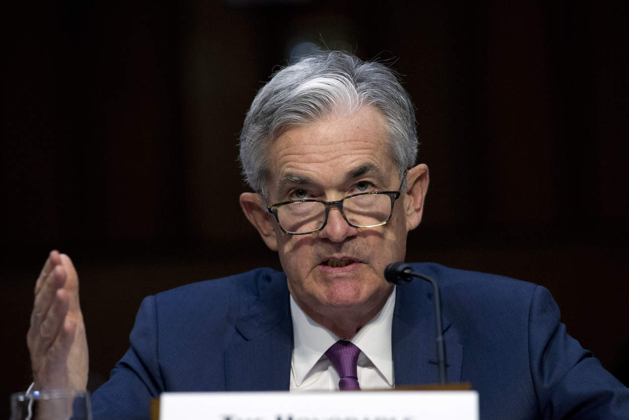  El presidente de la Reserva Federal, Jerome Powell, indicó el viernes que prevé nuevos aumentos de la tasa de interés por parte del banco central de Estados Unidos si el crecimiento económico del país conserva su fuerza. (ARCHIVO)