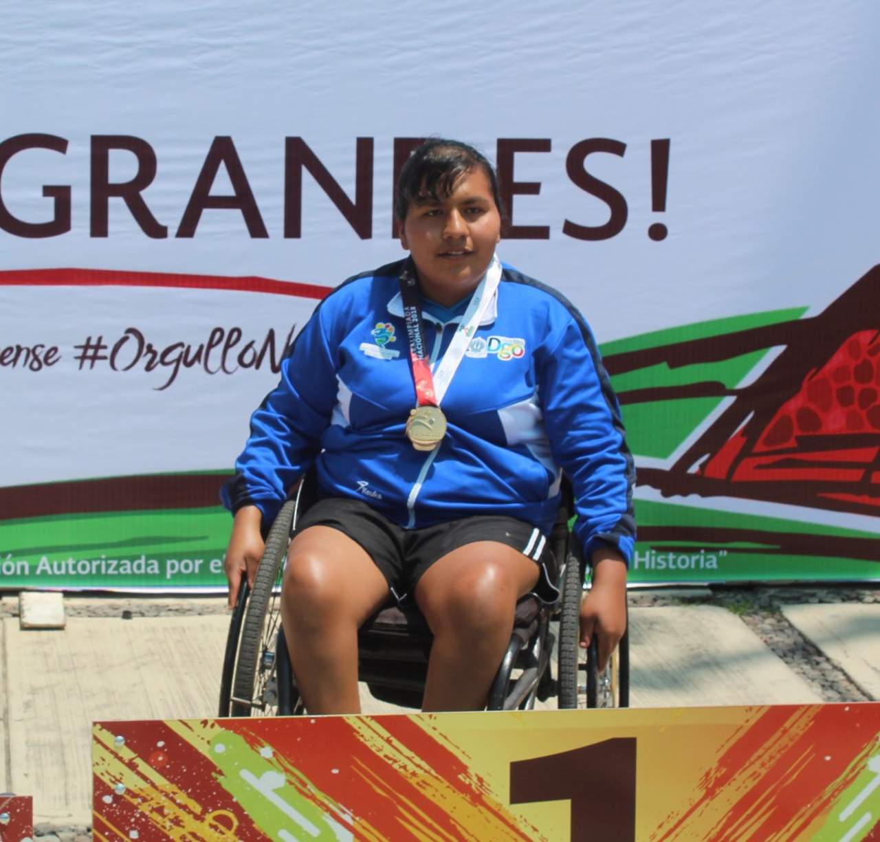 La gomezpalatina Evelyn Rodríguez Muñoz ganó la de oro en los 50 metros mariposa y plata en 100 metros libres.