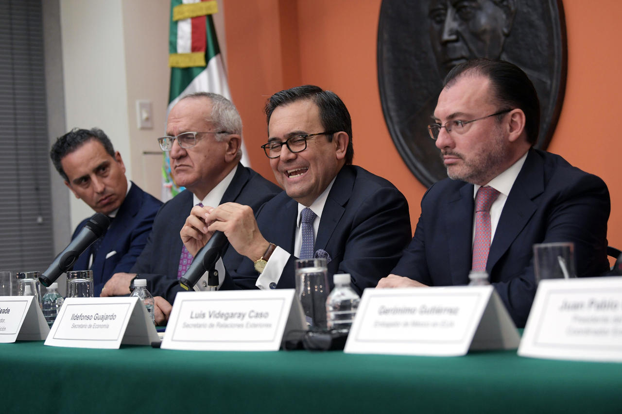 Celebran el acuerdo comercial México-EU