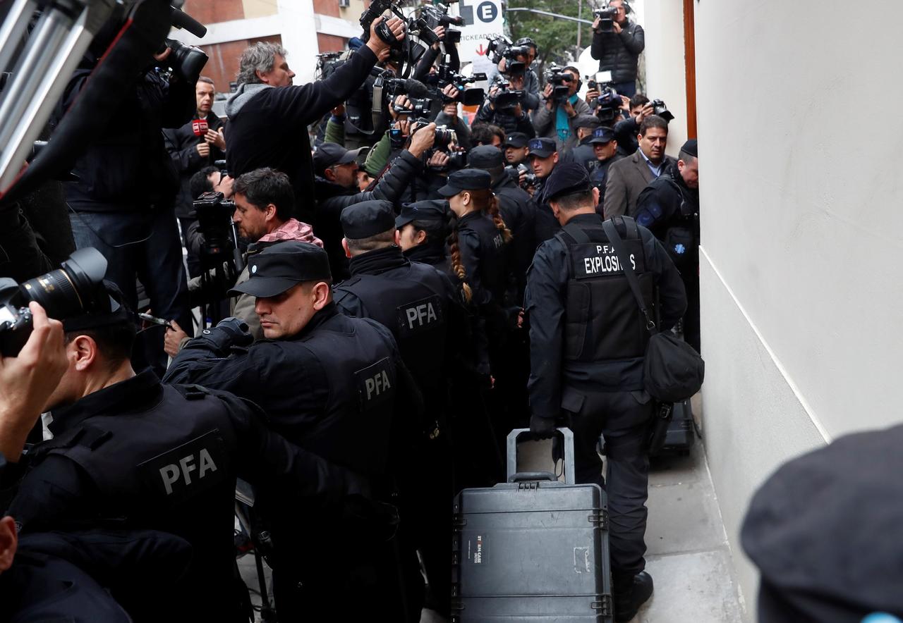 Caso. Cristina Fernández no ha podido regresar a su domicilio. (EFE)