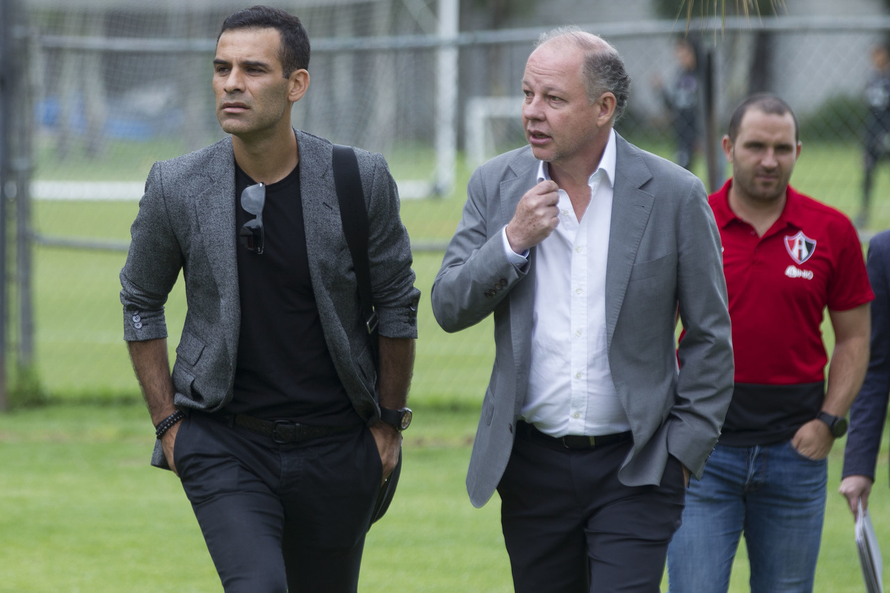 Rafael Márquez fue presentado como nuevo presidente deportivo del club Atlas el pasado 7 de agosto.
