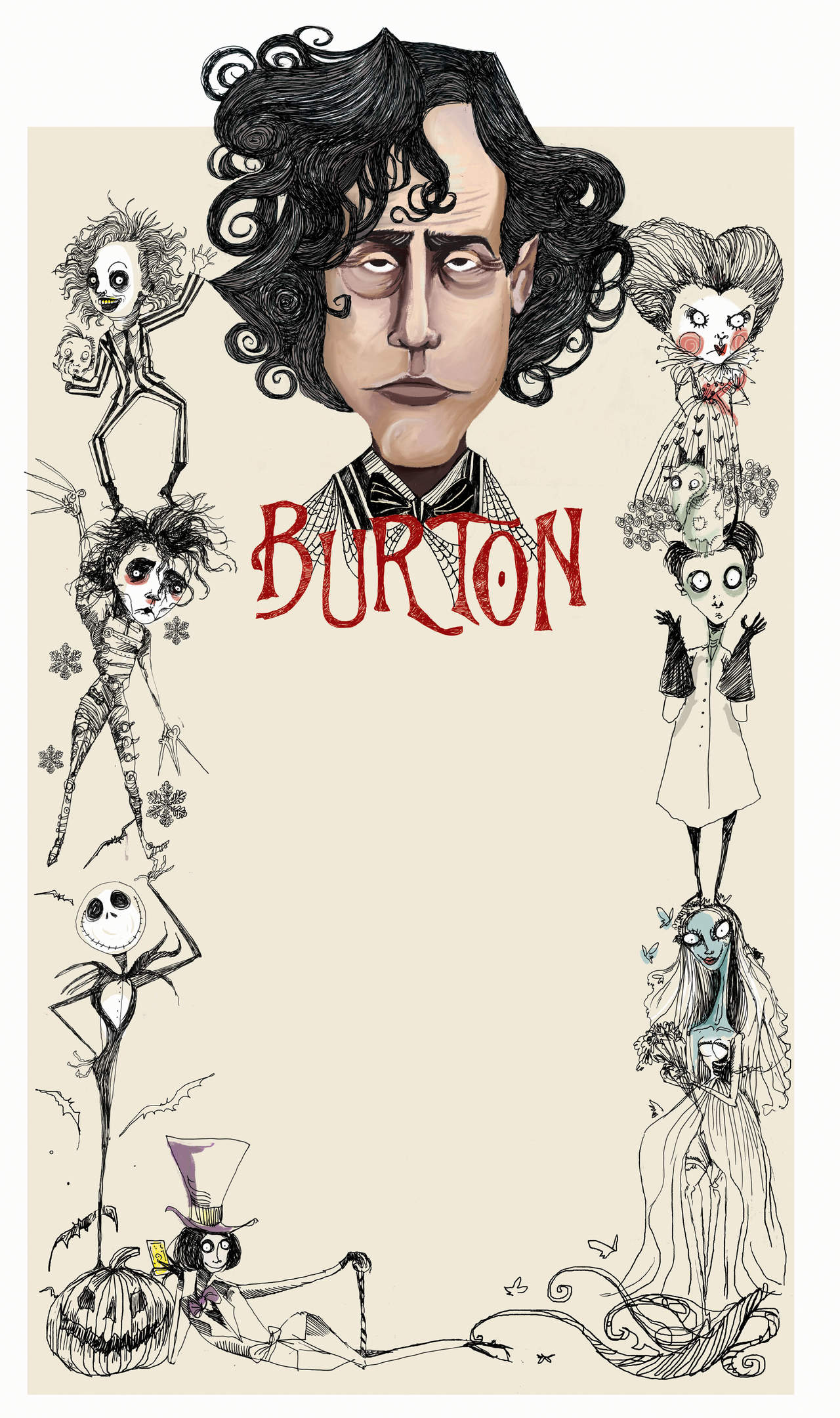 Tim Burton ha logrado crear universos vastos, llenos de personajes raros, sombríos, algunos espeluznantes y otros, entrañables. (ARCHIVO)