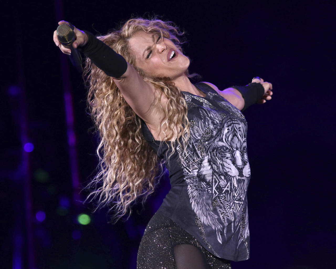 Shakira ofrecería otro concierto en Los Ángeles. (ARCHIVO) 