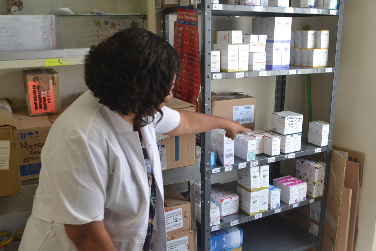 Tratamiento. Los pacientes que son positivos y que son atendidos en el Capasits de Torreón, reciben medicamentos gratuitos. (ANGÉLICA SANDOVAL)