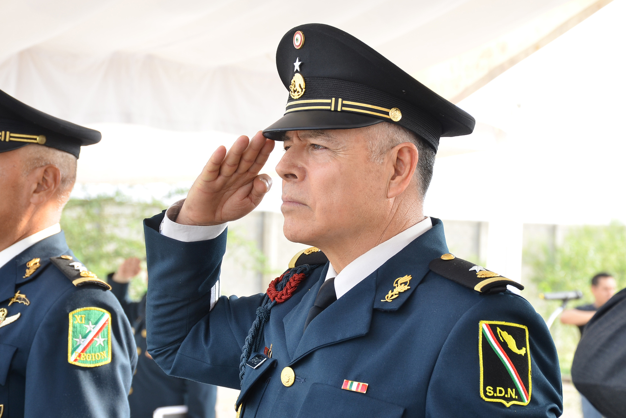 Relevo. El general Jesús Arévalo Espinoza, nuevo Mando.