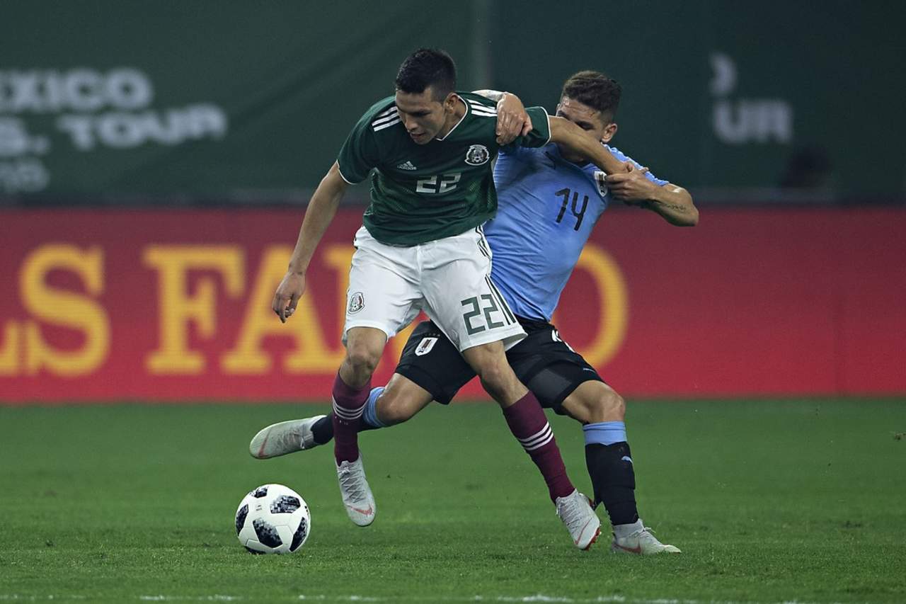 México es goleado por Uruguay en Houston. (ESPECIAL)