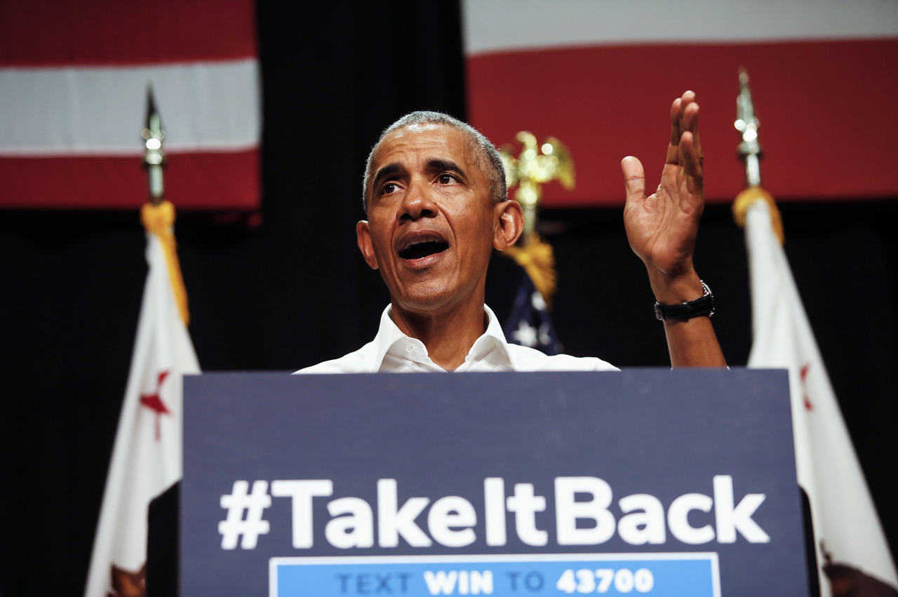 Objetivo. Obama parece finalmente haber decidido arremangarse la camisa para difundir un mensaje claro: hay que votar.