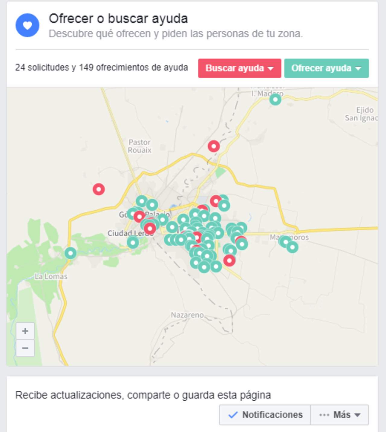 El Safety Check se activa en situaciones de emergencia, como lo son terremotos y tormentas. 
