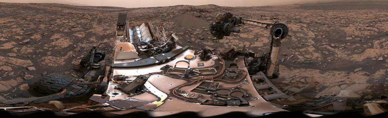 Desde su llegada a Marte, Curiosity nunca se había encontrado con un lugar tan variable en color y textura como en Vera Rubin Ridge. (EFE)