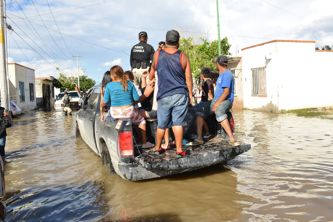 La colonia Santa Sofía es una de las más afectadas por las inundaciones. (FERNANDO COMPEÁN) 