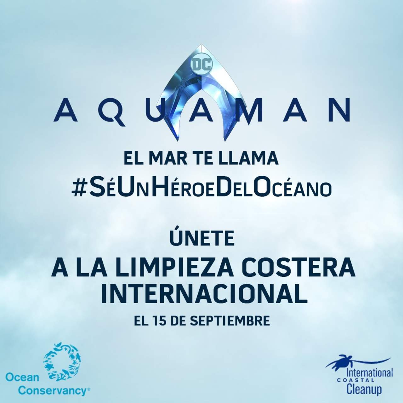‘Aquaman’ invita a limpiar playas mexicanas