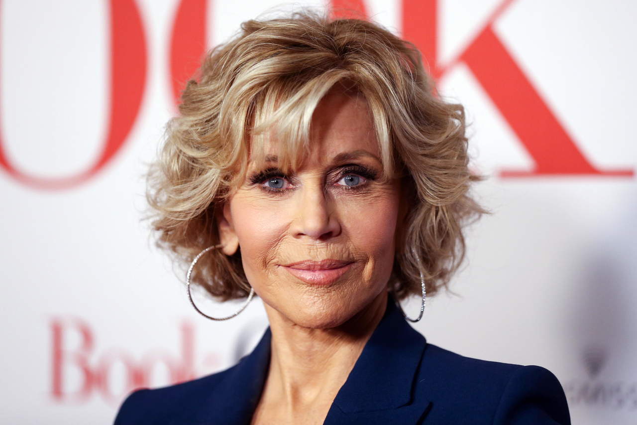 Trabajo. Jane Fonda promueve el filme Book Club. (ARCHIVO)