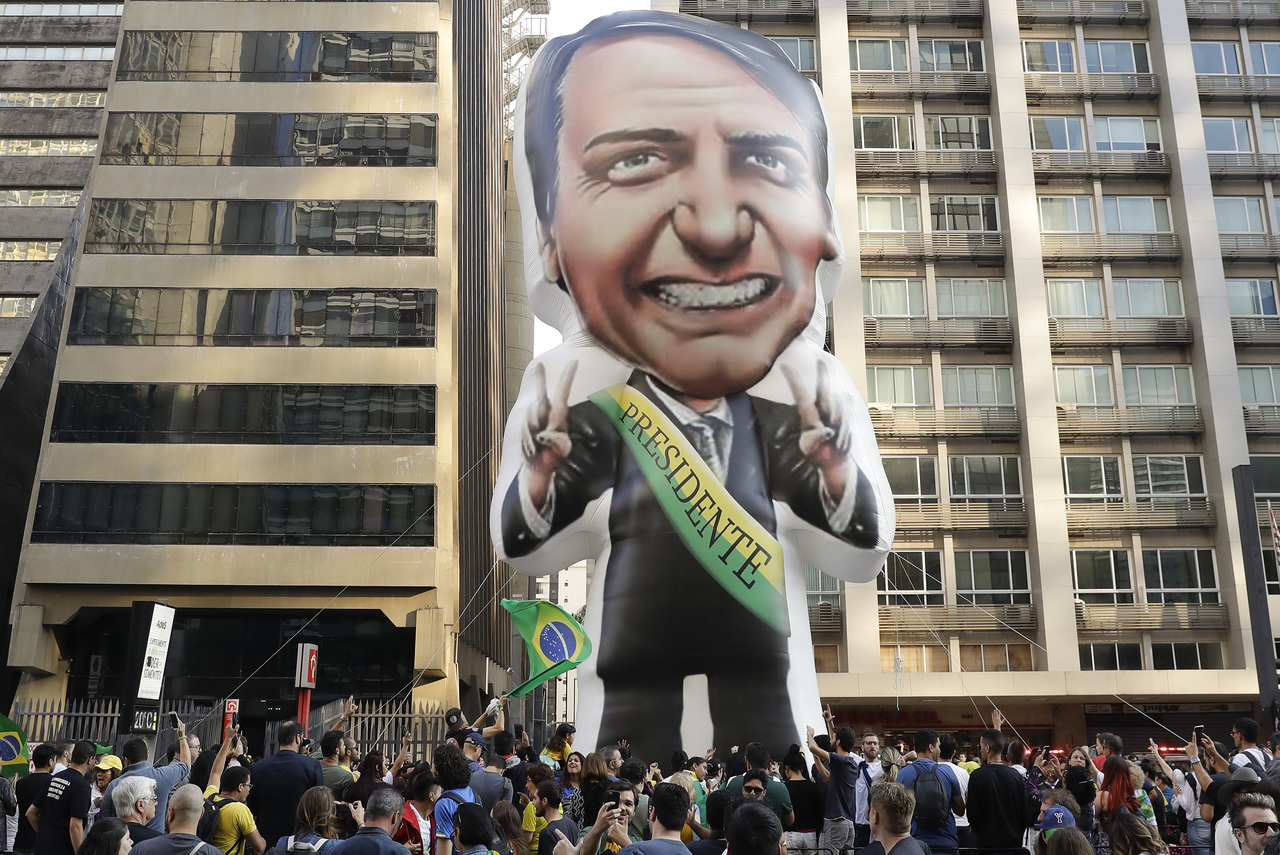 Liderazgo. Preocupa a la comunidad internacional que Bolsonaro lidera las encuestas.
