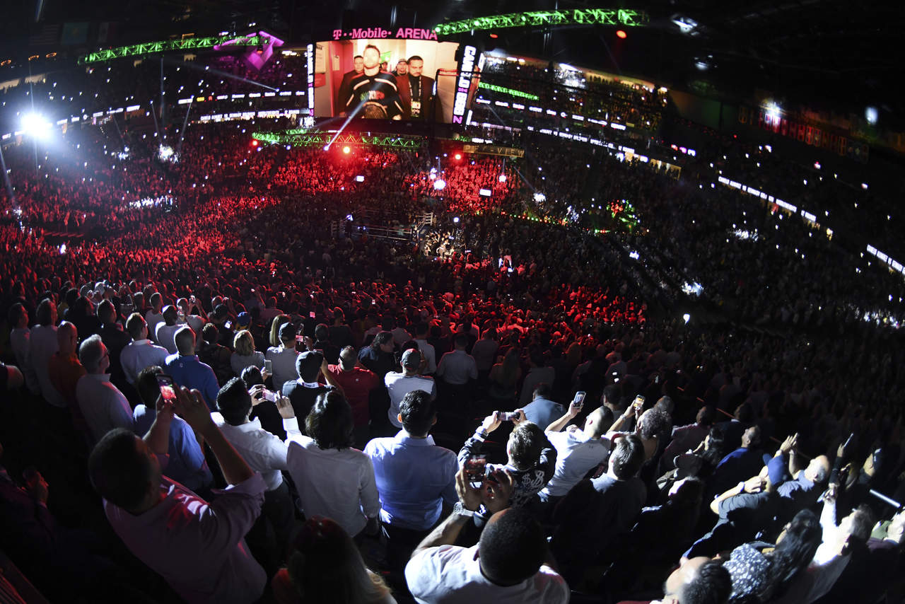 La pelea se llevó a cabo en la T-Mobile Arena de Las Vegas, Nevada.