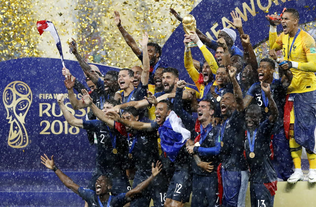 Francia se coronó campeón del Mundo en el último mundial de Rusia 2018. (ARCHIVO)