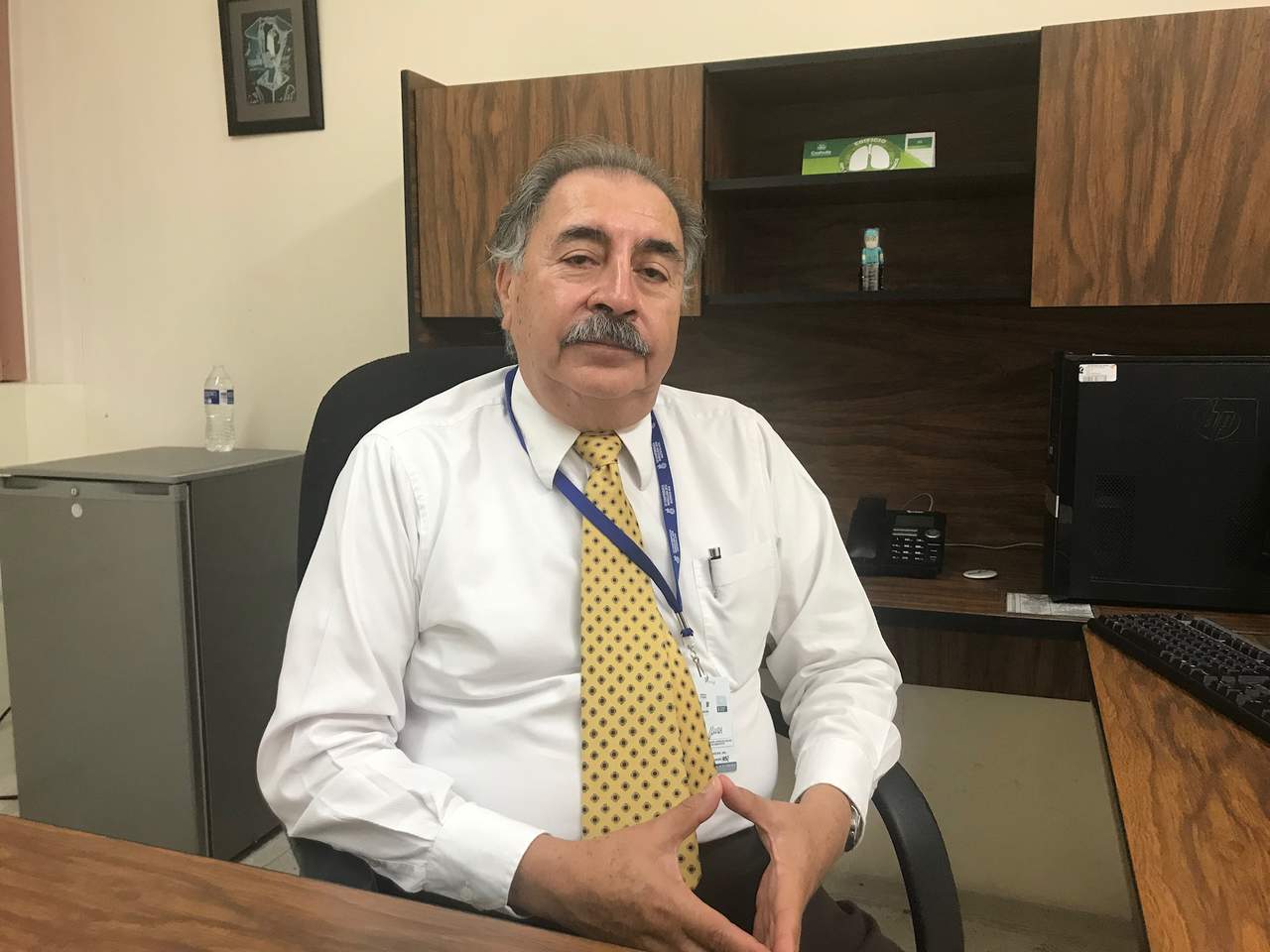 Faustino Eugenio Aguilar Arocha, jefe de la jurisdicción sanitaria 04, informó qué hay un caso de dengue confirmado en San Buenaventura, y dos sospechosos más. (EL SIGLO DE TORREÓN)