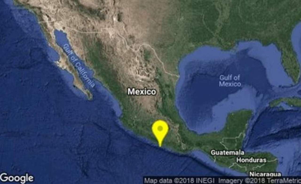 El Servicio Sismológico Nacional (SSN) informó que a las 11:37 horas de este miércoles se registró un sismo de magnitud 4.3, localizado a 23 kilómetros al sur de Acapulco, Guerrero. (TWITTER)