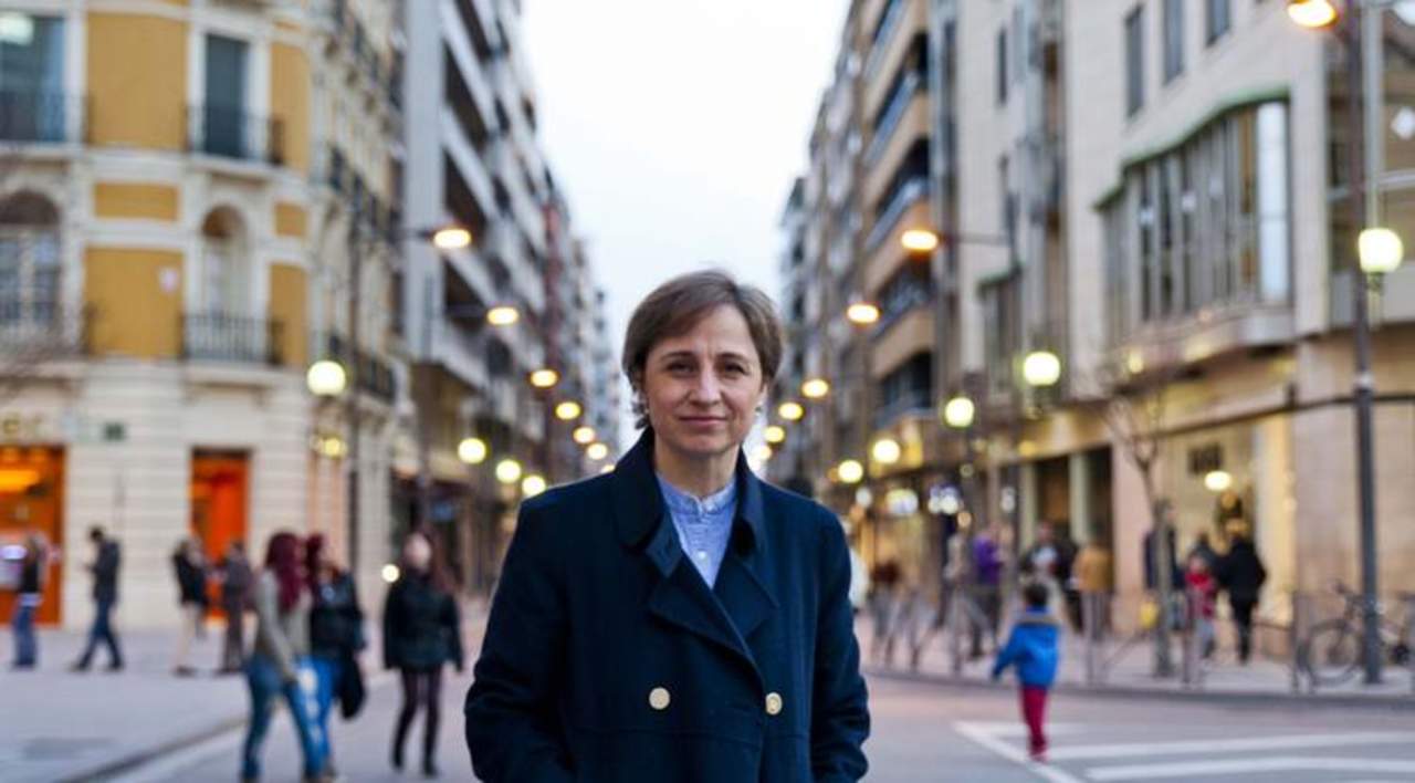 Carmen Aristegui recibe premio Zenger a la Libertad de Prensa