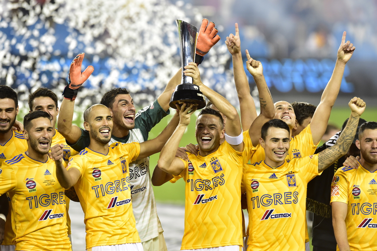Los Tigres vencieron 3-1 al Toronto FC de la MLS y coronaron en la primera edición de la Campeones Cup.