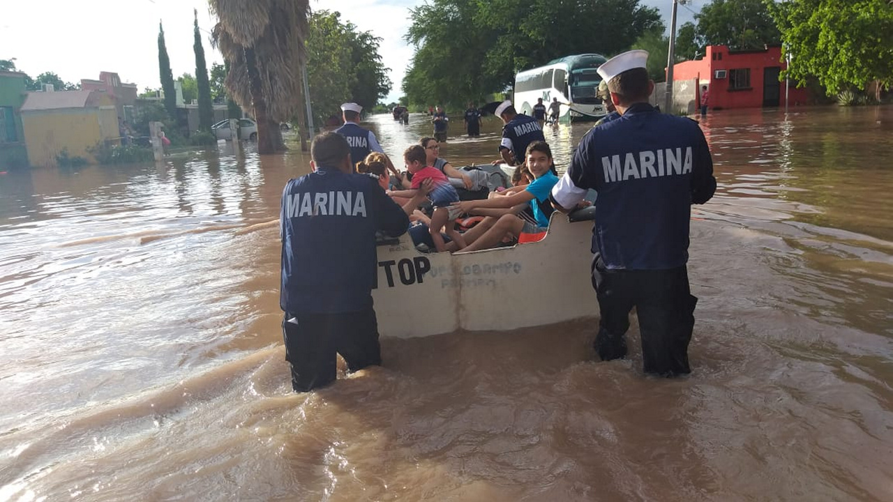 Daños. El presidente Enrique Peña Nieto visitará las zonas afectadas por las lluvias.