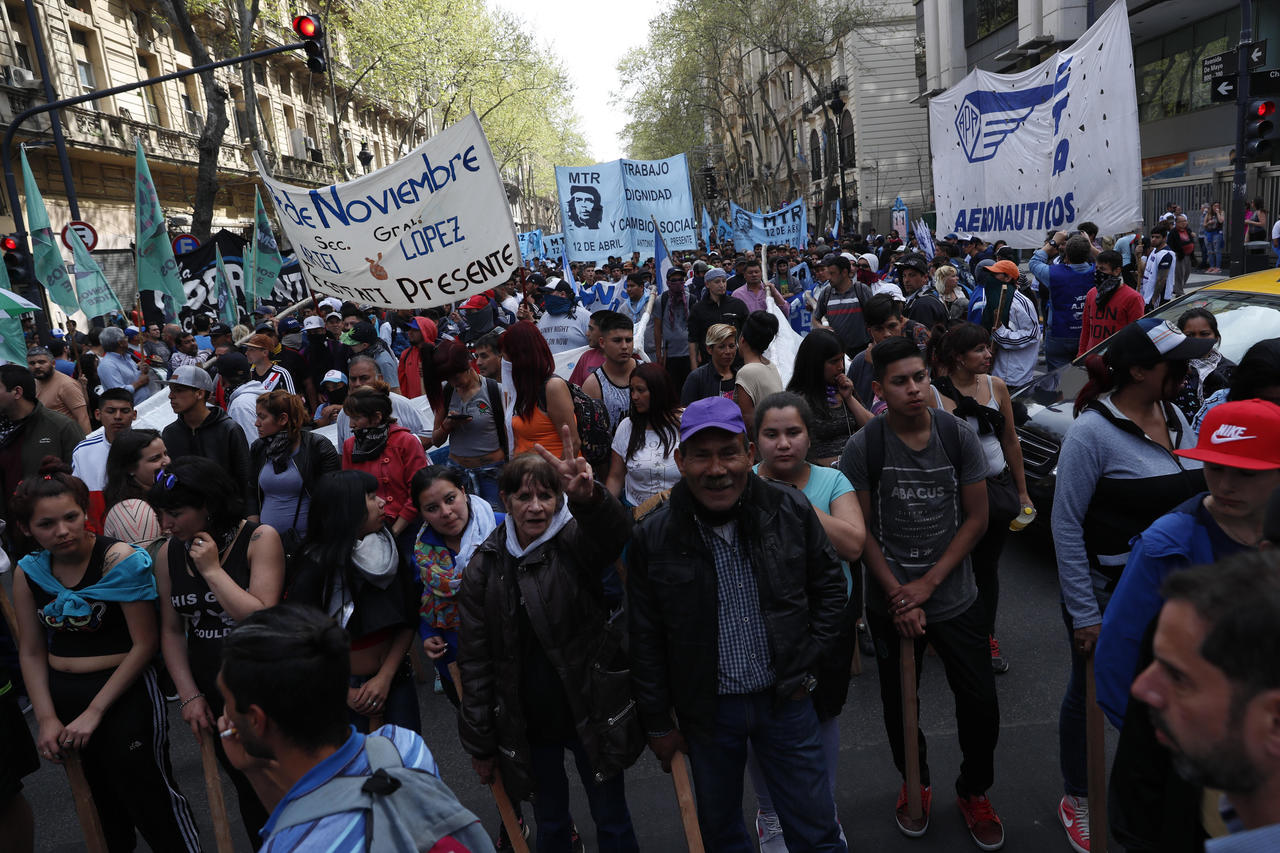 Se alista Argentina para huelga general
